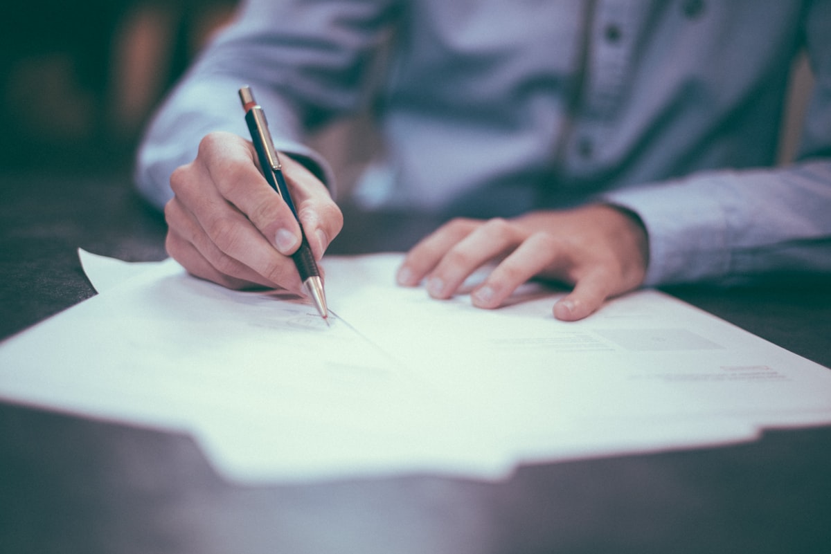 Generic office or business stock photo representing compliance documentation and checklists