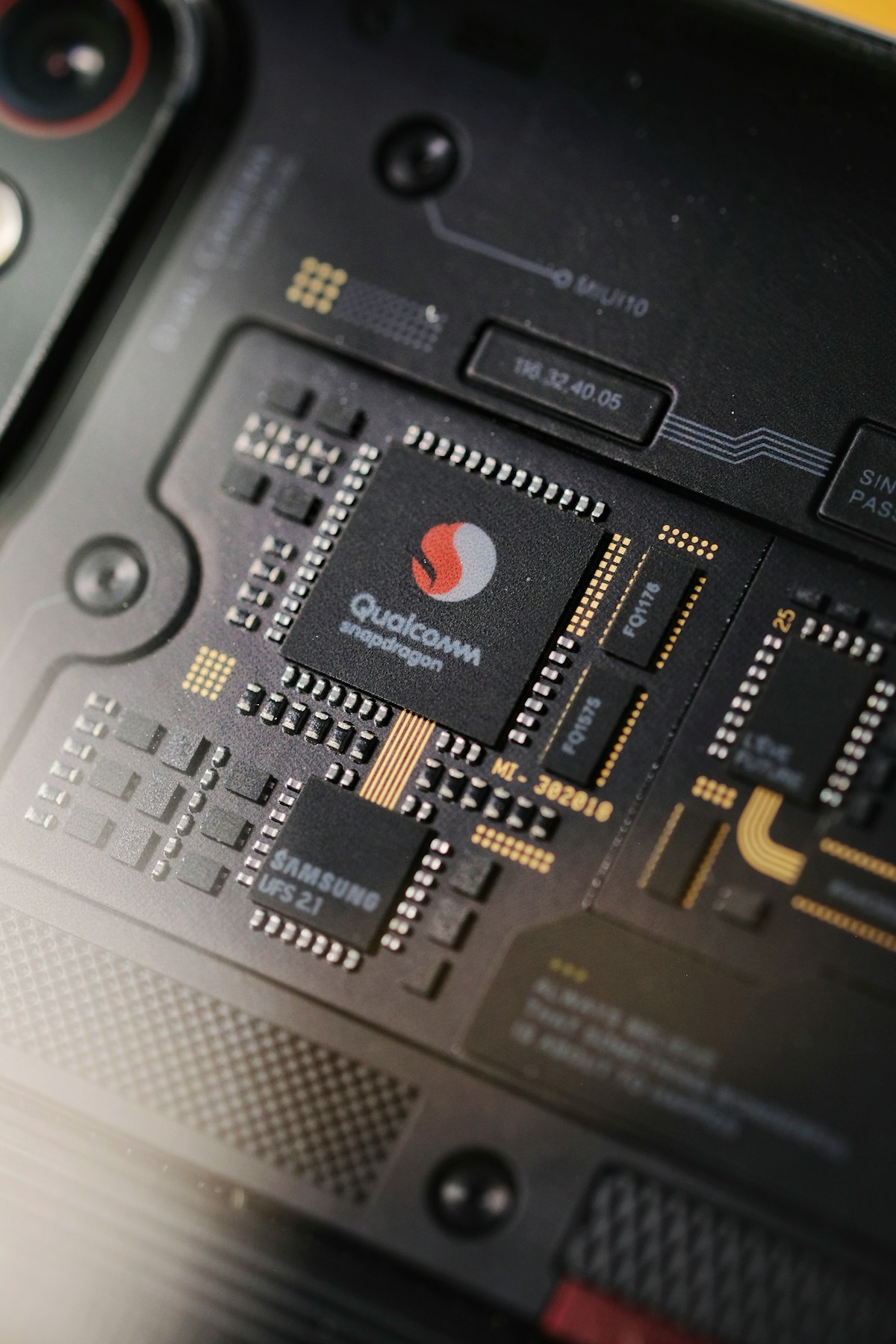 Abstract 3D semiconductor technology visualization — generic stock imagery representing stacked memory architecture